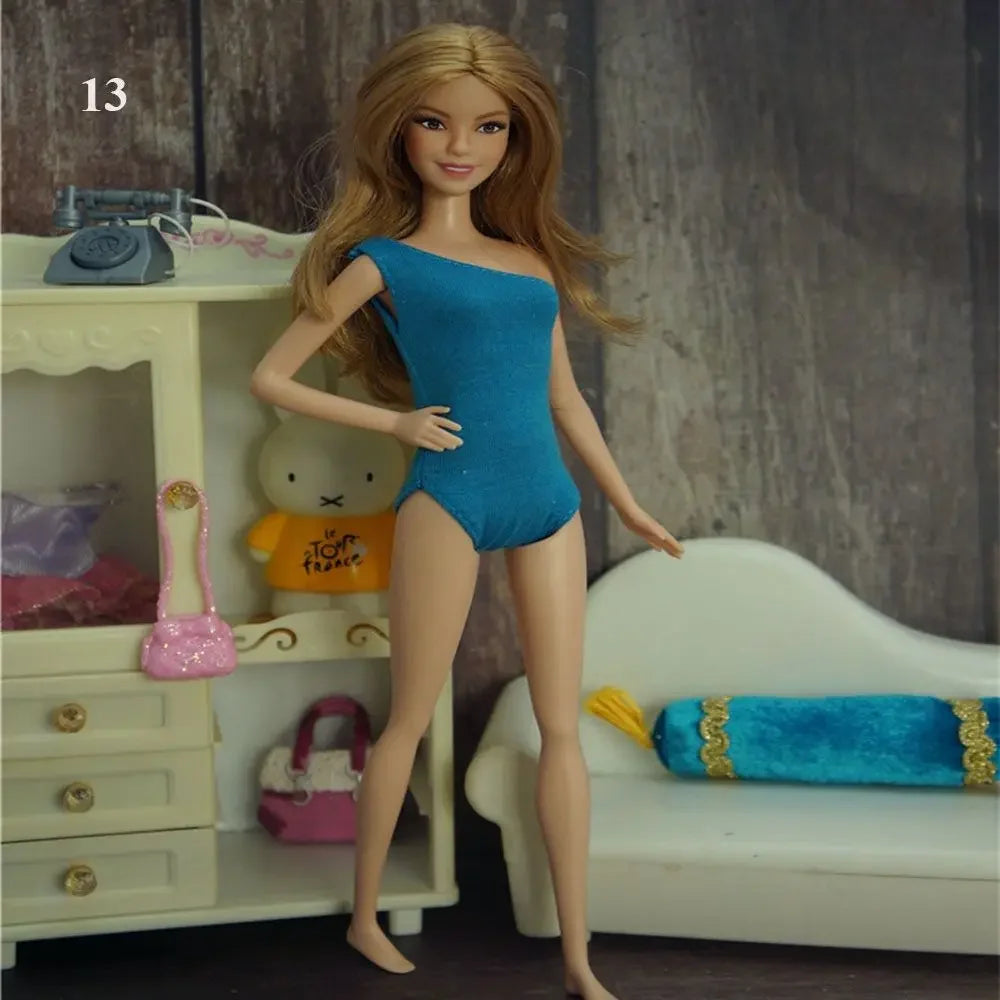 20Styles Doll Swimsuit For 30cm Doll Swimming Clothes 1/6 Male/Female Doll Clothes Short Pants Daily Casual Pants Doll Accessory