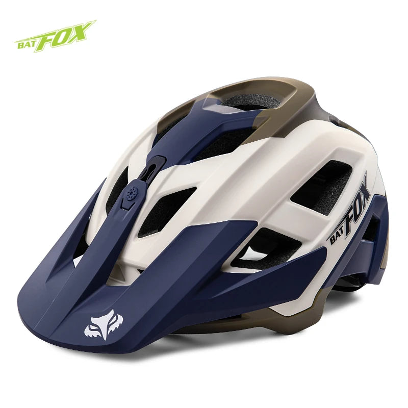 BATFOX 2025 New Mountain Bike Helmet Summer Colorful Cycling Helmet for Adults Youth Men and Women Speed Racing Bicycle Helmets