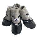 4pcs/Set Dogs Winter Socks Puppy Warm Waterproof Anti-Slip Boots for Small Large Dogs Cats Outdoor Pet Chihuahua Teddy Shoes