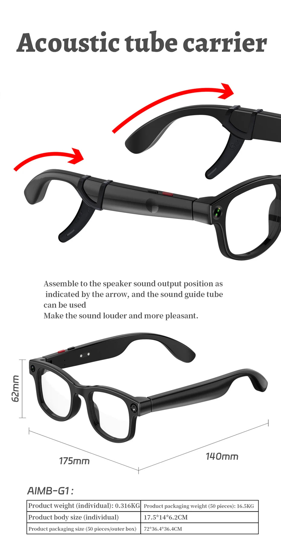 New AI Smart Glasses HD1080P Shooting 500W Camera Glasses ChatGPT Translation Voice Control Bluetooth Call Sports Sunglasses Man