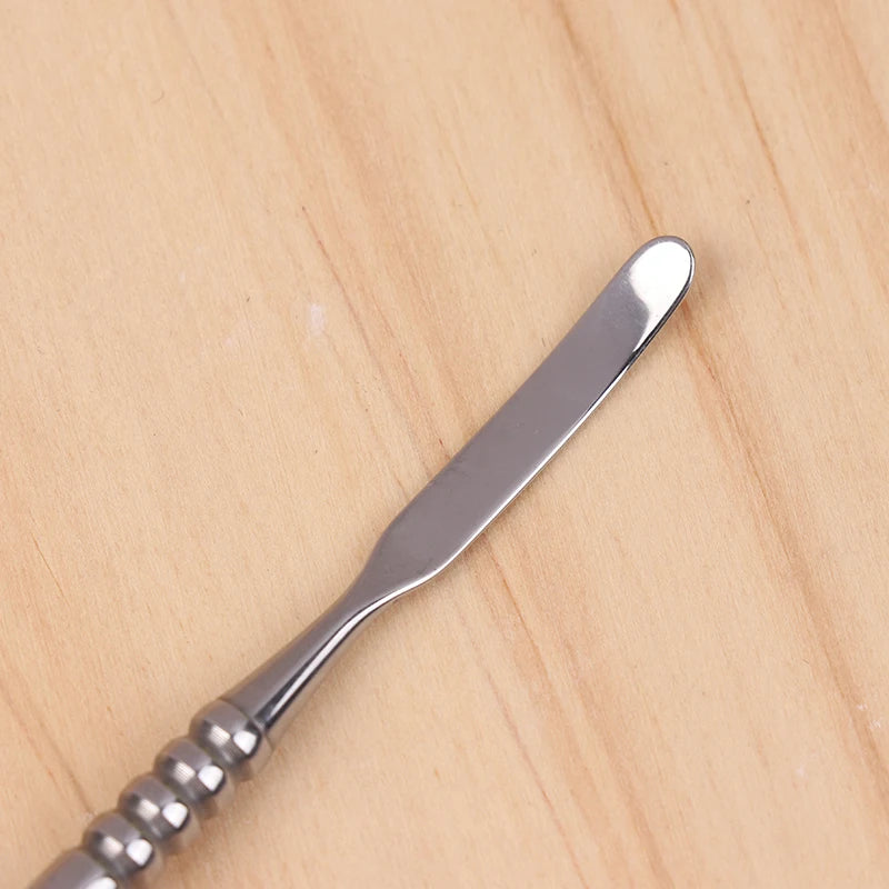 Double Head Stainless Steel Blackhead Scraper Beauty Tool For Facial Pore Cleaning Comedone Whitehead Popping Blemish Extractor