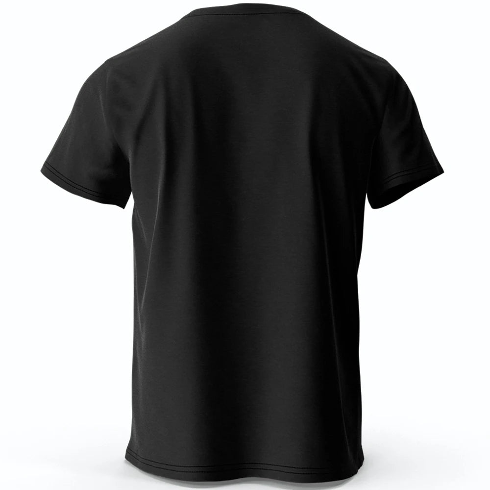 Men's Cool Dad with Beards Printed T-Shirt 100% Cotton Oversized Funny Graphic Tees for Women Summer Tops Humor Streetwear