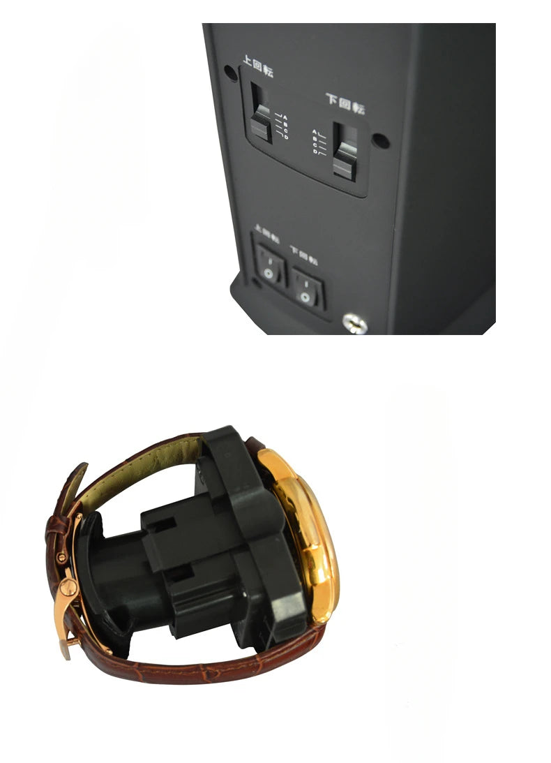 Silent Mechanism Movement Watch Winders Automatic Rotating Mechanical Wrist Watches Winding Device Mens Watch Organizer Boxes