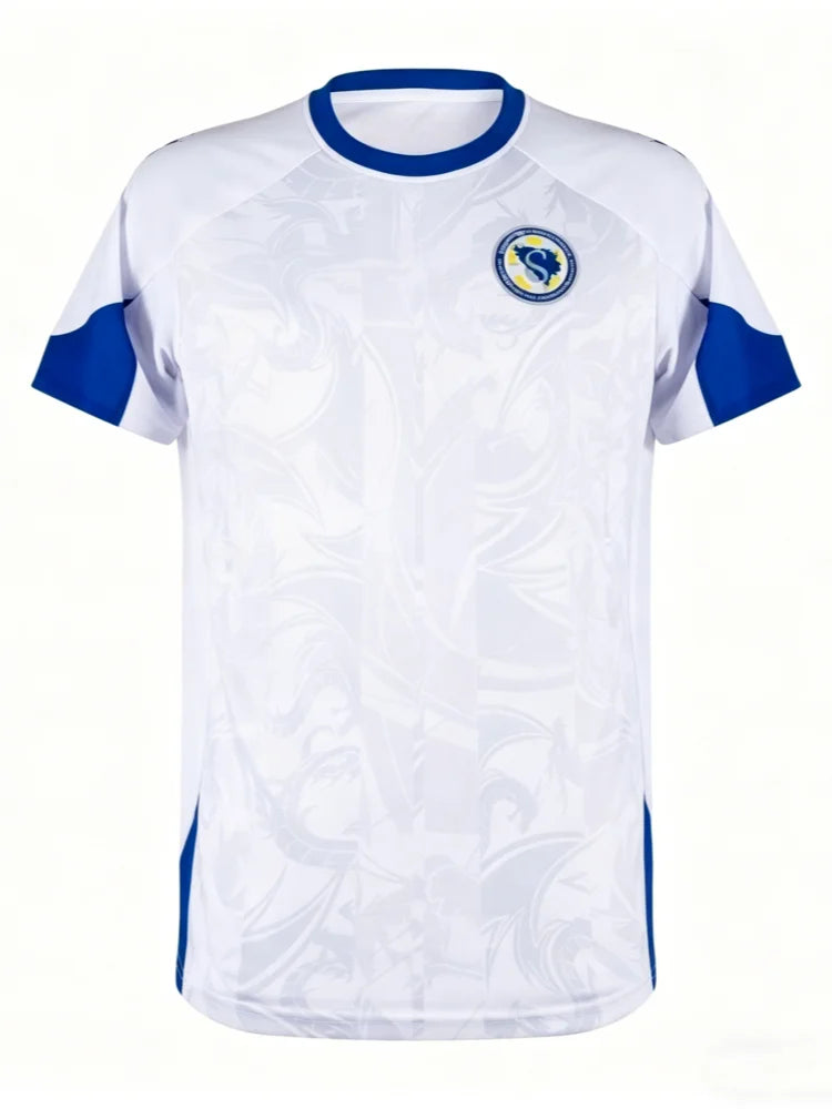 2026 Bosnia and Herzegovina Men's Sports Jersey Crew Neck Family Parent Child T-shirt Quick Drying Breathable Football Training