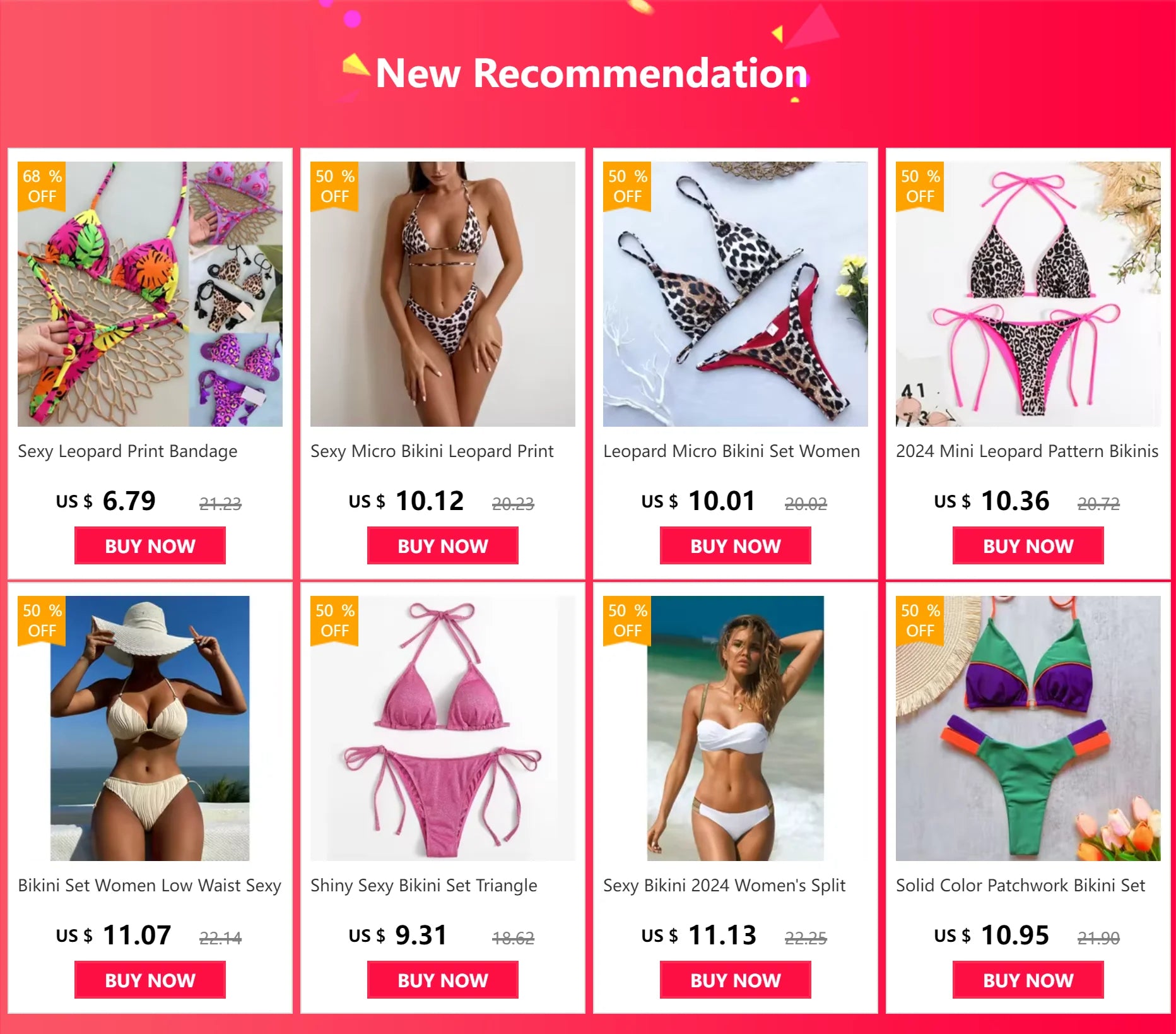 New Sexy Backless Bikini Cross Strap Color Collision Swimwear Women Split Bikini Set Two Pieces Bathing Suit Beachwear Swimsuit