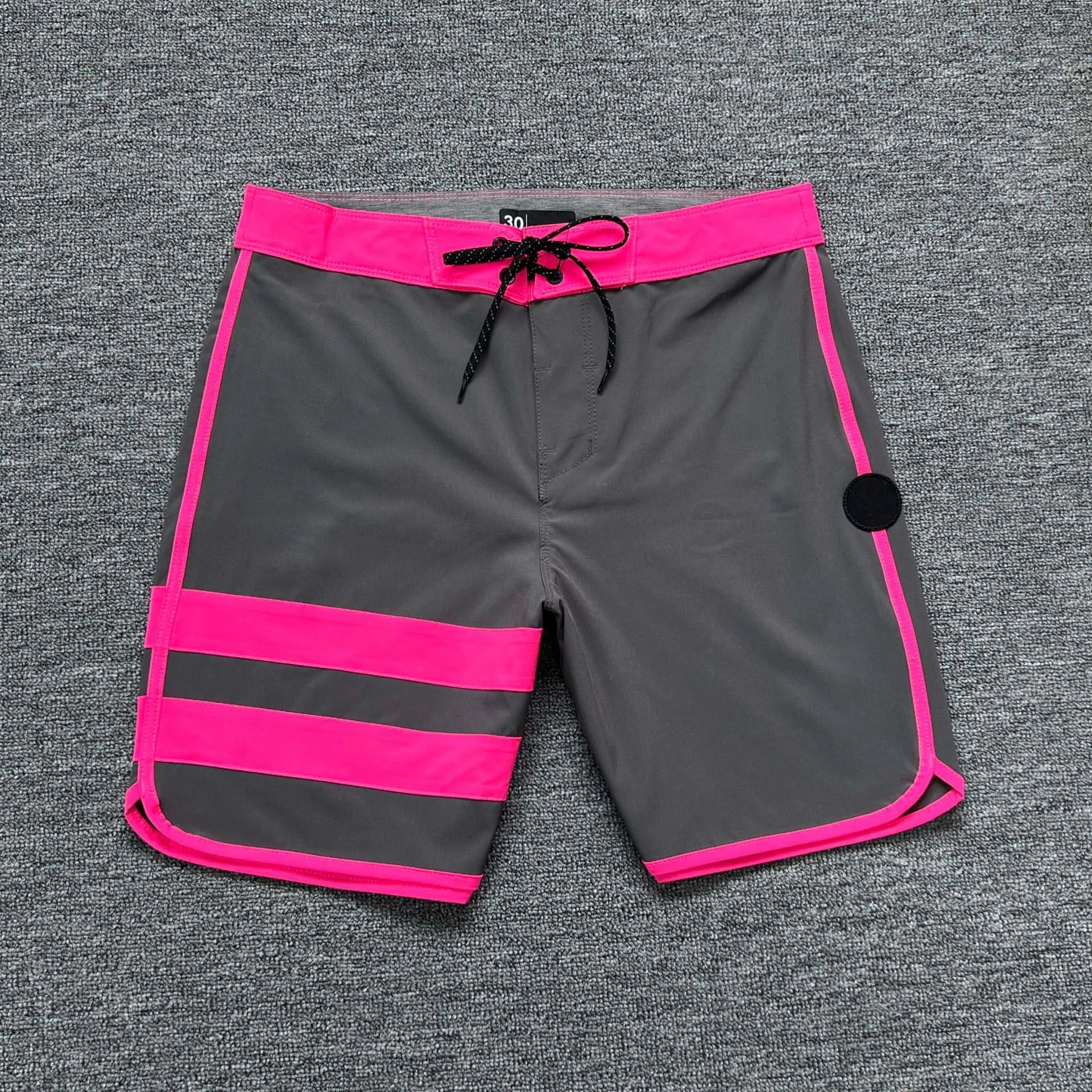 New Fashion Brand Mens Phantom Board Shorts Homme Casual Beach Surf Fitness Board Shorts Waterproof Quick Dry Beach Shorts