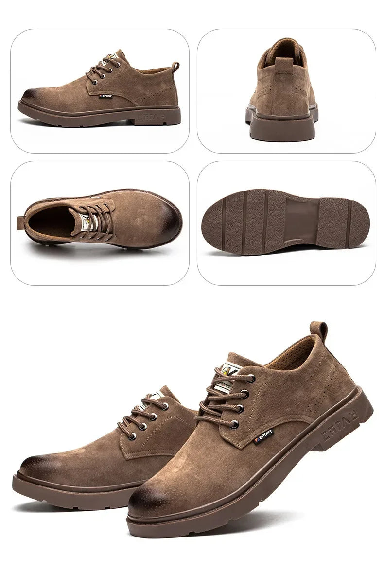 Safety Shoes Men Work Sneakers Indestructible Shoes Anti-puncture Shoes Waterproof Comfortable Work & Safety Boot 2025