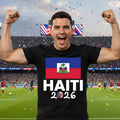Haiti Shirt 2026 Soccer Fan Tee shirt Haitian Football Lover Gift Men Women Kids Apparel Soccer Player Top