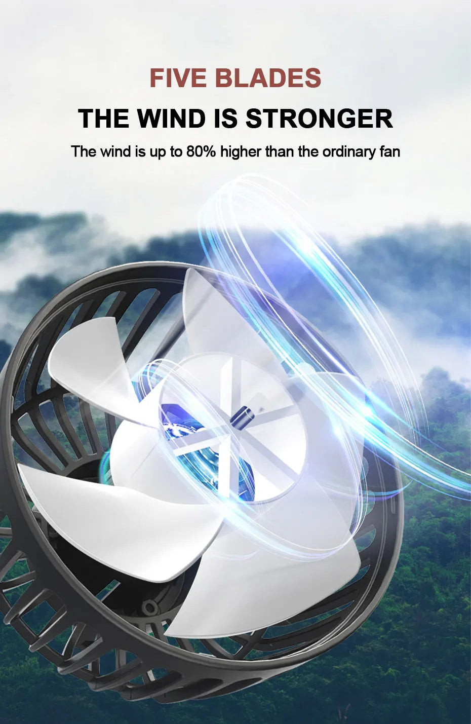3-speed Car Seat Back Cooling Fan USB Charge Dual Head Fan 360 Degree Rotation Neck Cooler for Summer Car Accessories