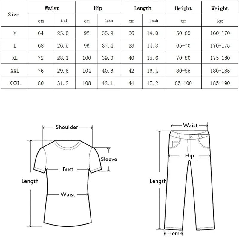 Summer Men Casual Gym Shorts Quick Dry Running Shorts Man Fitness Basketball Shorts Training Sport Beach Shorts Man Clothing 3XL