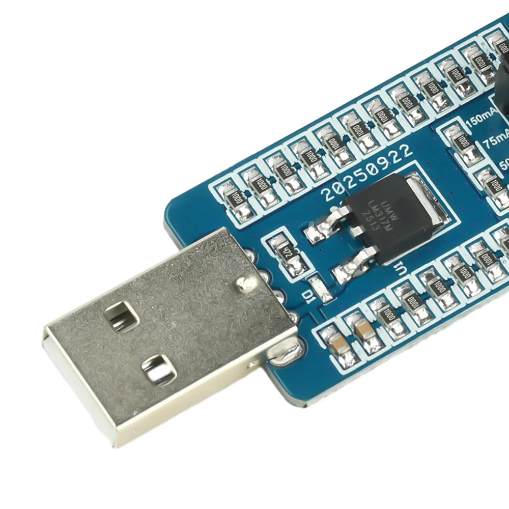 Charging Protection Module USB A Power Bank Virtual Load Anti-Shutdown Module with Switchable Output Current