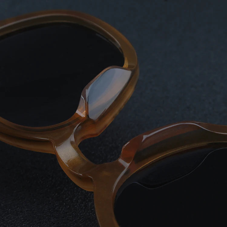 Johnny Depp Sunglasses Man Polarized Sun Glasses Luxury Brand Vintage Acetate Frame Blue Night Vision Goggles Woman