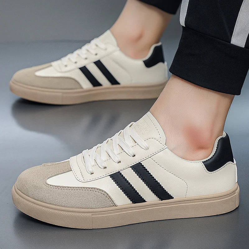 Hot Sale Casual Sneakers Men Classic Design Skateboard Shoes Man Comfy Low-cut Flat Sneakers Outdoor Non-slip Men's Sports Shoes