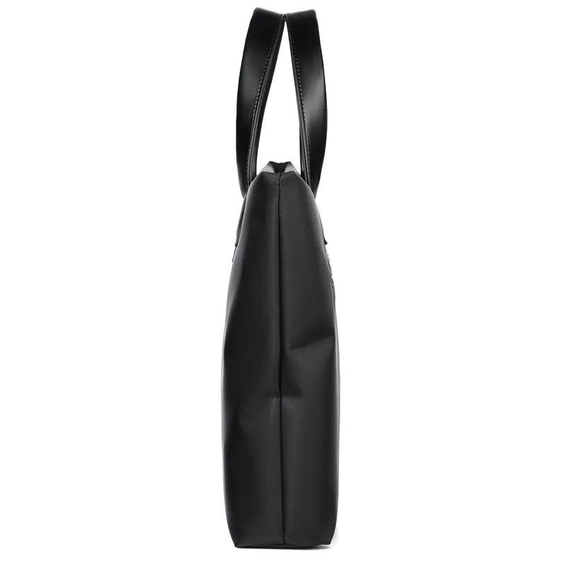 2026 Briefcase Fashionable Handbag Large Capacity Business Briefcase Waterproof Document Bag Men's Business Travel Big Handbag