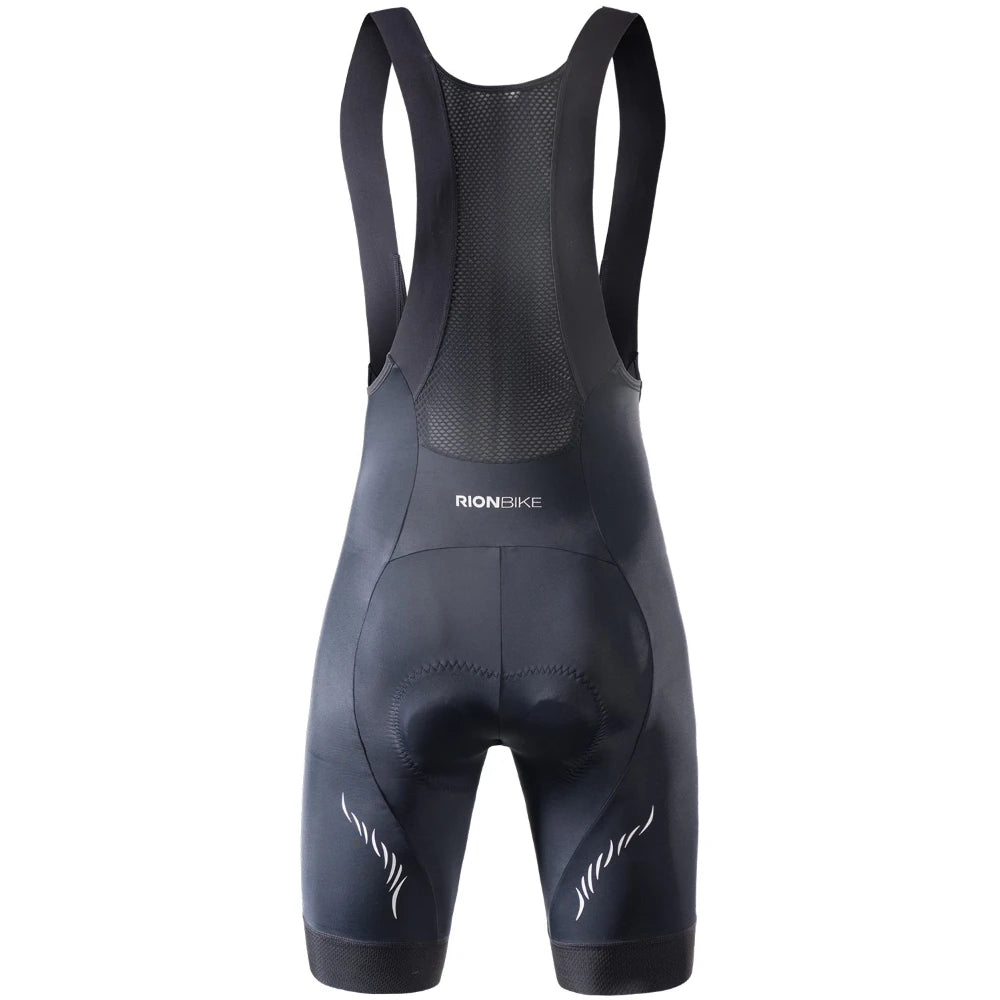 RION Cycling Bib Shorts Men MTB Bibs Road Bike Tights Padded Bicycle Wear Pro Biker Clothing  Medium Distance Reflective Summer