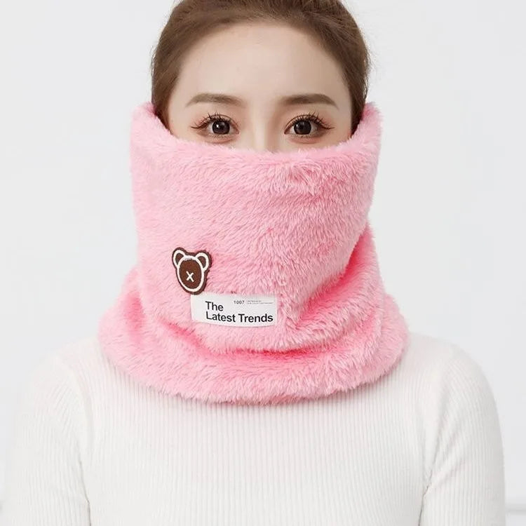Sports Scarf Knitted Neck Warmer Fashion Soft Women Men Face Cover Winter Skating Running Hiking Thick Cold-proof Collar