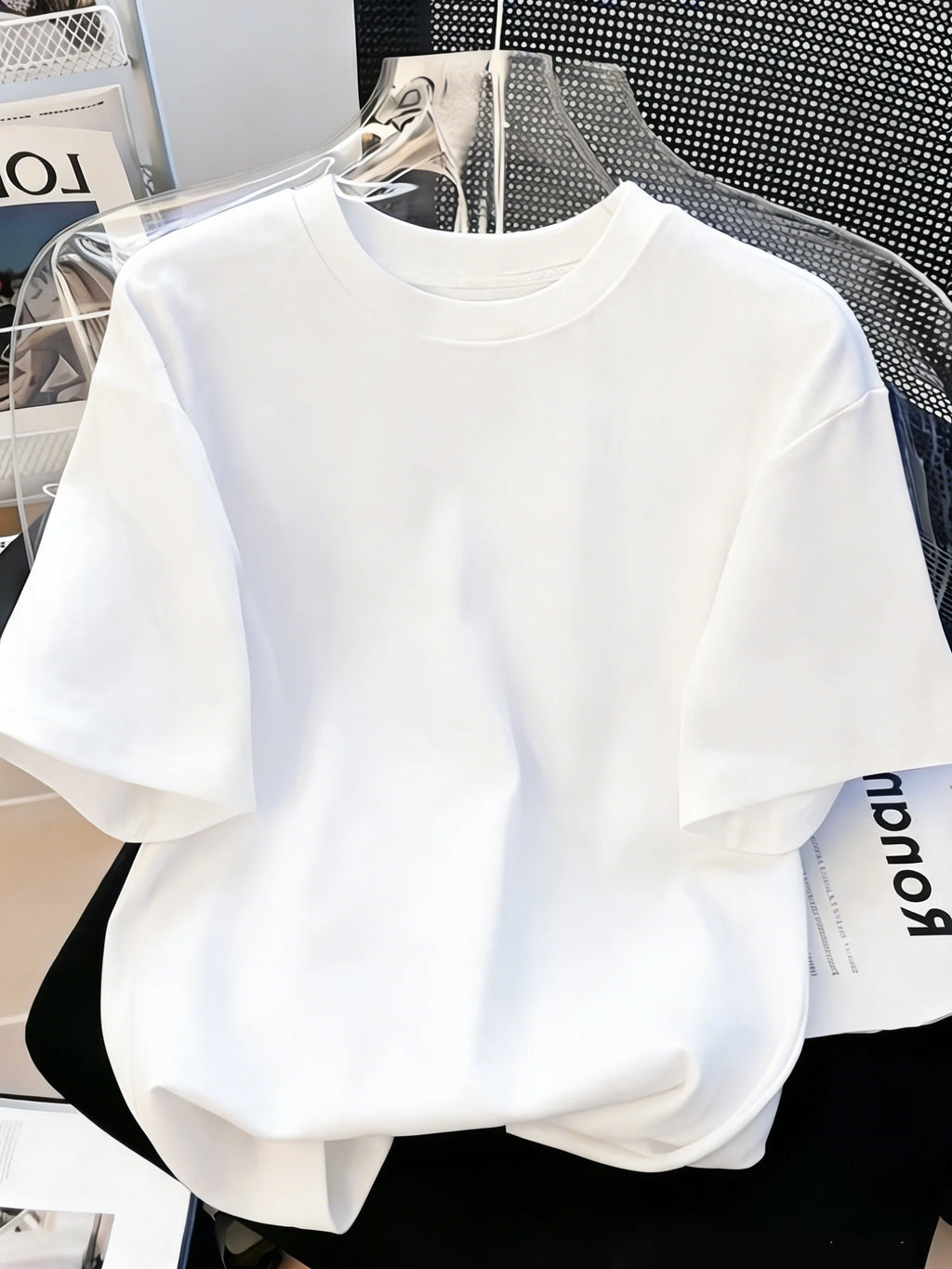 Solid Beach Summer T-Shirt For Man 21 Color S-3XL Cotton Short Sleeve All-Match Basics Street Streetwear Soft Breathable Clothes