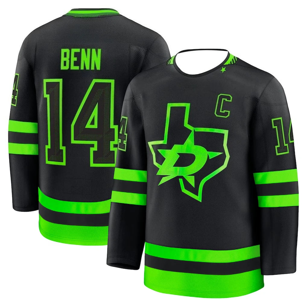 Team Canada Hockey Jersey - Black with Red Accents "Gretzky 99" Captain "C" Maple Leaf Logo Hockey Jersey 3d HD Prints