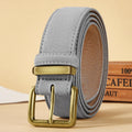 Men's Suede Belt Retro Trend Alloy Buckle Men's Belt Large Size Genuine High End Belt, Gift for Boyfriend and Dad