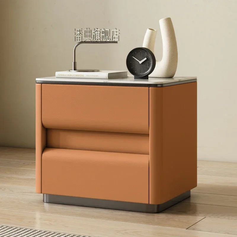 Bedroom White Nightstands Drawers Organizers Storage Box Simple Design Nightstands Aesthetic Men Szafka Nocna Home Decoration