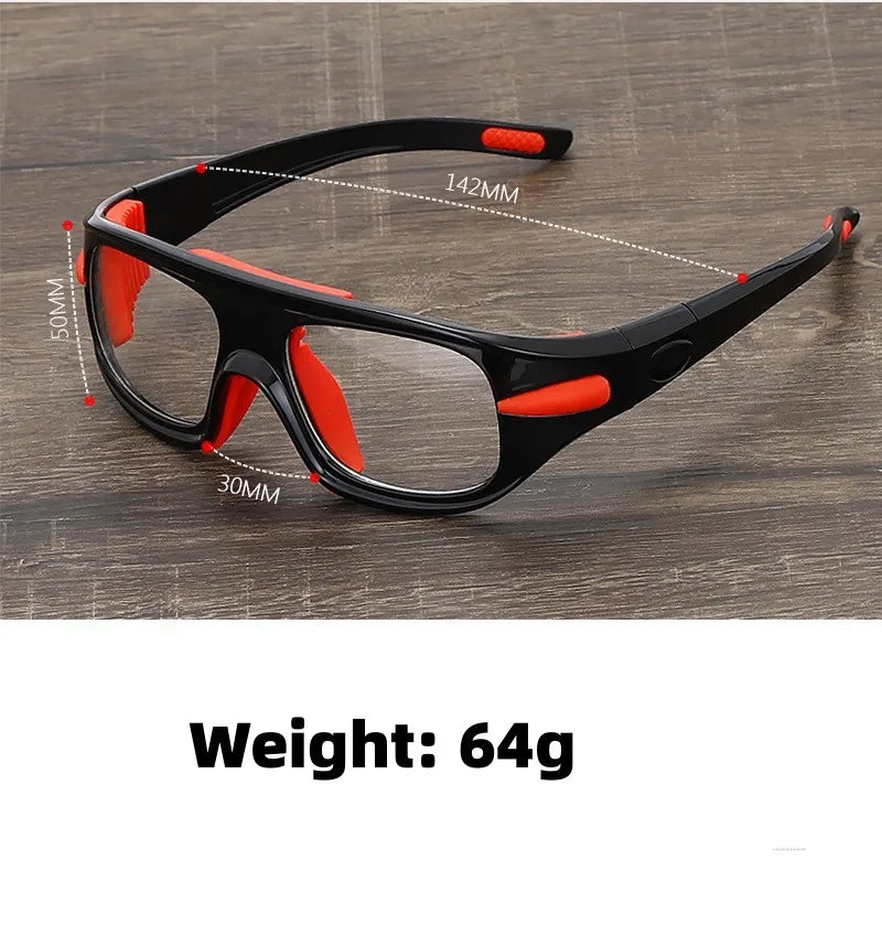 Myopia Basketball Glasses Sport Goggles Football Eyewear Anti-Collision Glasses Removable Training Goggles Cycling Glasses