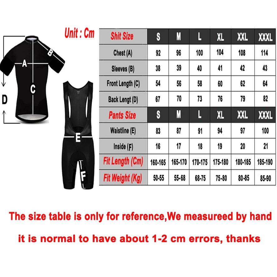 New 2025 PINK YELLOW Cycling Jersey UAE TEAM Bike Jersey Shorts Set Ropa Ciclismo Men Women Summer Pro Bicycle Maillot Clothing