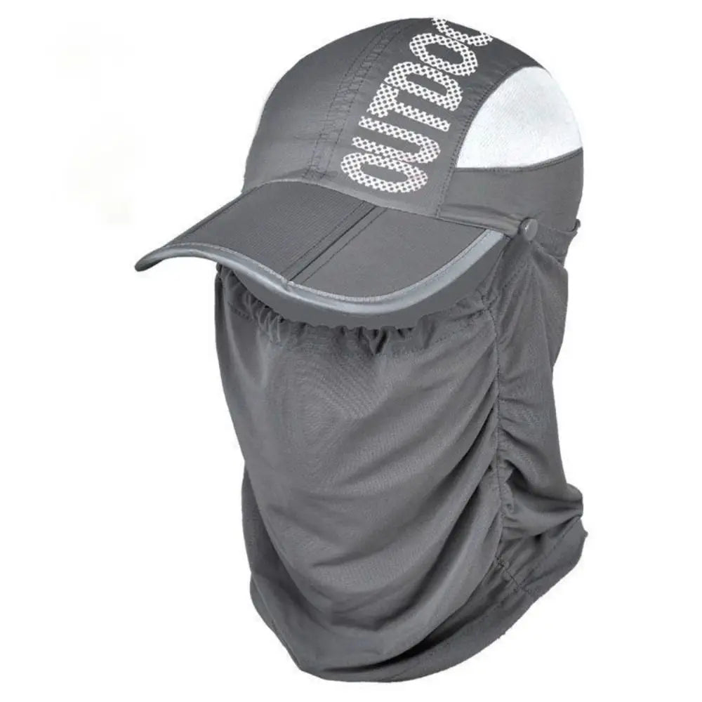 Face Mask Hat Neck Protection Neck Protection Sun Cap Removable Quick Drying Face Shield Cap Cool UV Protection Sun Hat Fishing
