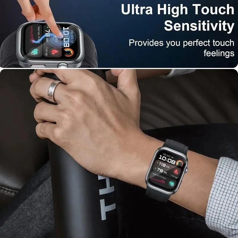 20D Screen Protector for Huawei Watch D2 Anti-scratch Film Full Coverage Ultra-HD Protective Film (Not Glass) Accessories