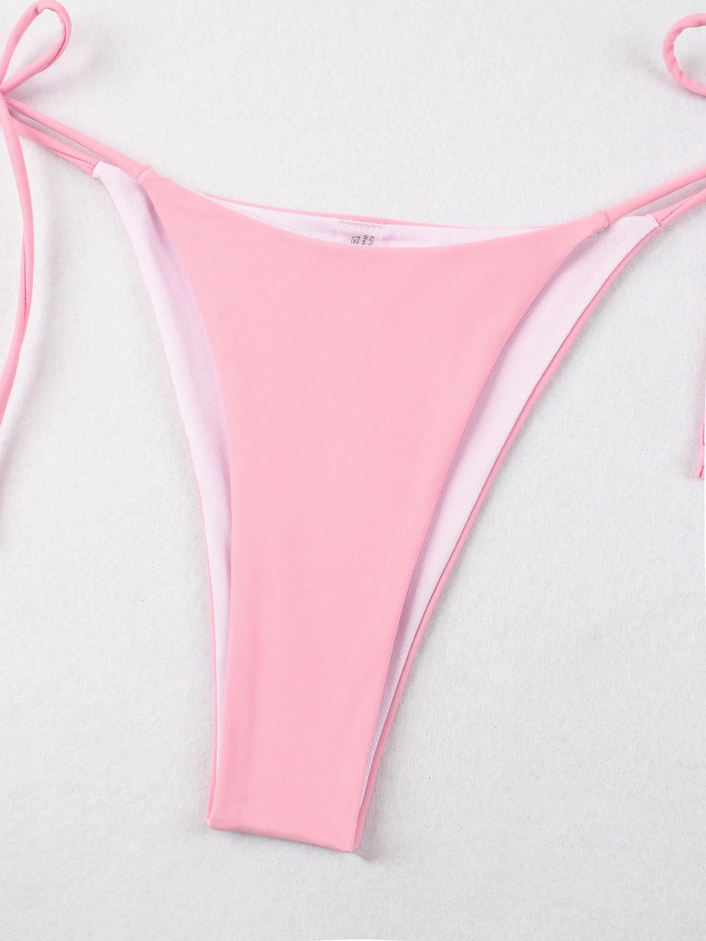 Sexy Women's 3 Piece Bikini Skirt Set Elegant Pink Halter Triangle Bikini Top Side Tie Mini Skirt 2026 Beachwear Swimsuit K302