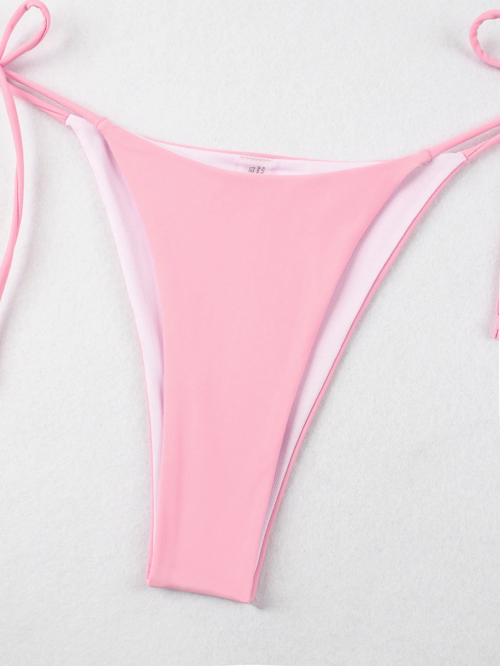Sexy Women's 3 Piece Bikini Skirt Set Elegant Pink Halter Triangle Bikini Top Side Tie Mini Skirt 2026 Beachwear Swimsuit K302