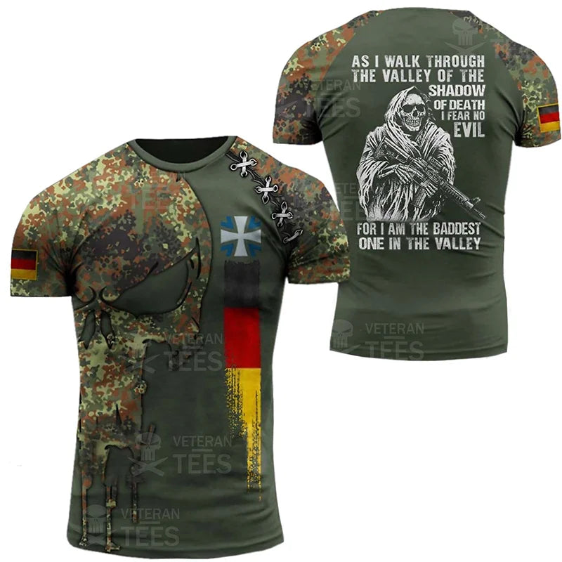 Germany Football Jersey Men Clothing Quick Drying T Shirt 3D Printed Deutsche Eagle Emblem Tops Tee Shirts T-Shirt Short Sleeve