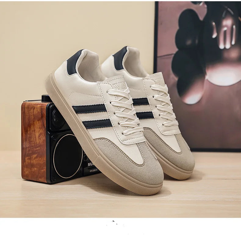 Hot Sale Casual Sneakers Men Classic Design Skateboard Shoes Man Comfy Low-cut Flat Sneakers Outdoor Non-slip Men's Sports Shoes
