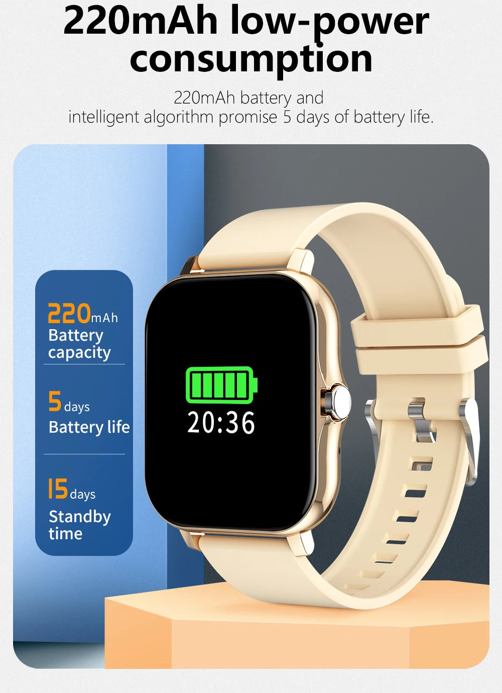Multifunction Smart Watch For Men Women Kids Message Remind Music Control Sport Step Calories D13 Smartwatch Alarm Clock 116Plus