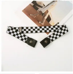 Adjustable Stretch Belt No Buckle Invisible Belt for Women Men Jeans Easy Wear Unisex Elastic Waistband designer belt