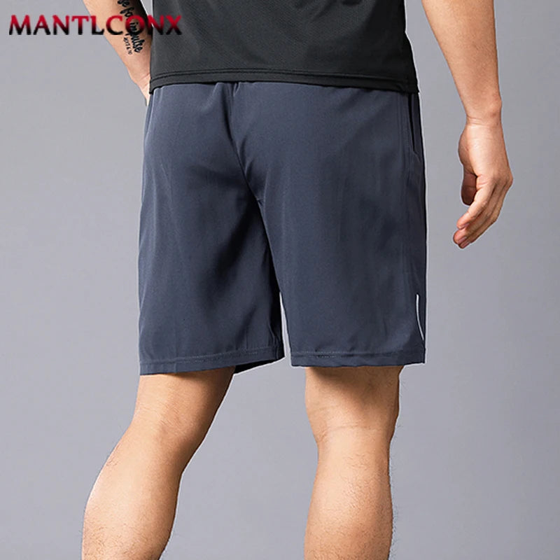 Summer Thin Jogging Men's Shorts Quick Dry Shorts Men's Fitness Sports Short Pants Loose Breathable Board Shorts Male XL-XXXL