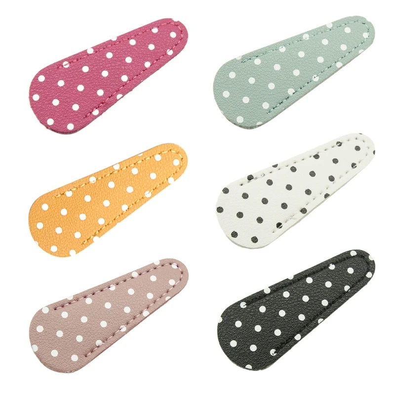 Useful Colorful Sewing Scissor Sheath Eyebrow Trimming Beauty Tool Protection Cover Barber Hairdressing Shears Holster
