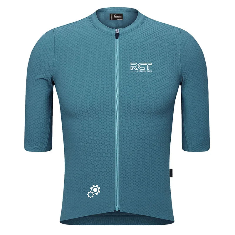 Maillot Ciclismo Hombre RUNCHITA Club Summer Short Sleeve Cycling Jersey Bicycle Clothing 자전거 져지 져지 Camisa Ciclismo Masculina