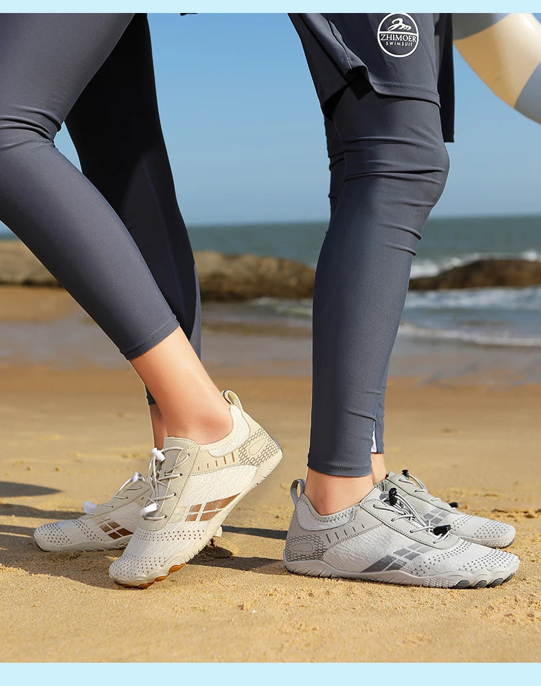 Beach Barefoot Shoes Men Quick-Drying Lightweight Swimming Diving Water Sports Shoes Women Fitness Yoga Upstream Wading Shoes