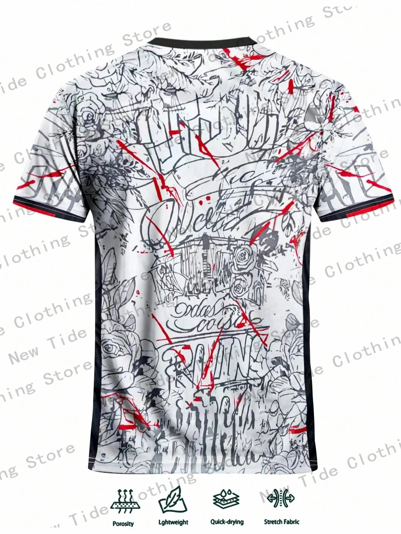 Brazil Special Edition Men's Football Jersey & Youth Crew Neck Comfortable Sports T-Shirt & With Brazil-Style Print 2