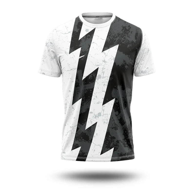France Flag T-shirt For Men Simple Stripe 3D Print Short Sleeve T Shirts Football Jersey Comfortable Breathable Sport T Top