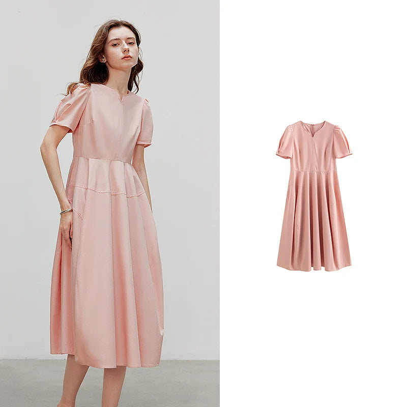 TOYOUTH Women Dress 2025 Summer New Elegant Dress 8529009