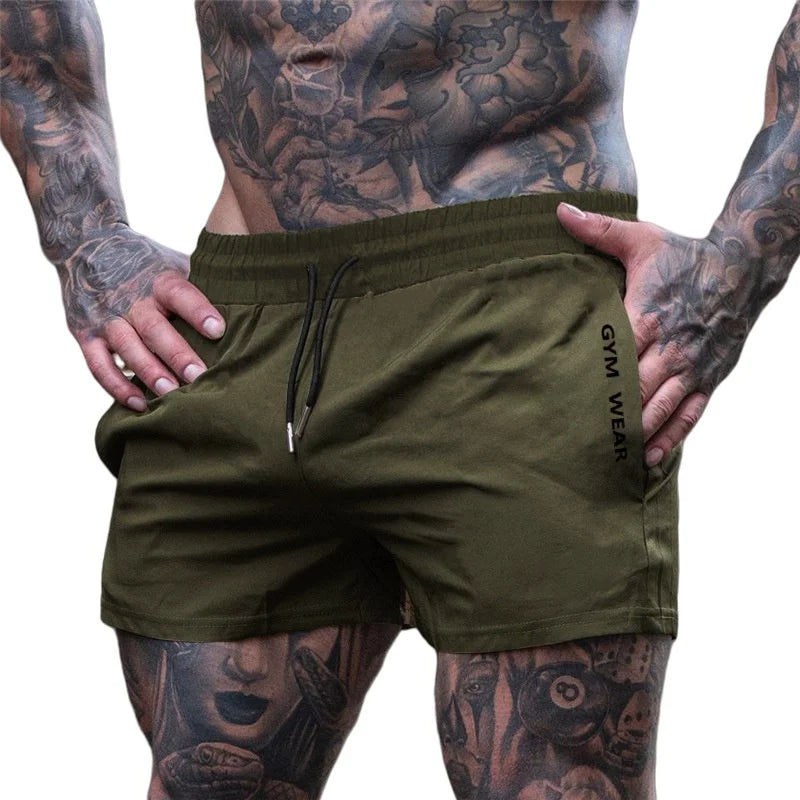 Summer Men Casual Gym Shorts Quick Dry Running Shorts Man Fitness Basketball Shorts Training Sport Beach Shorts Man Clothing 3XL