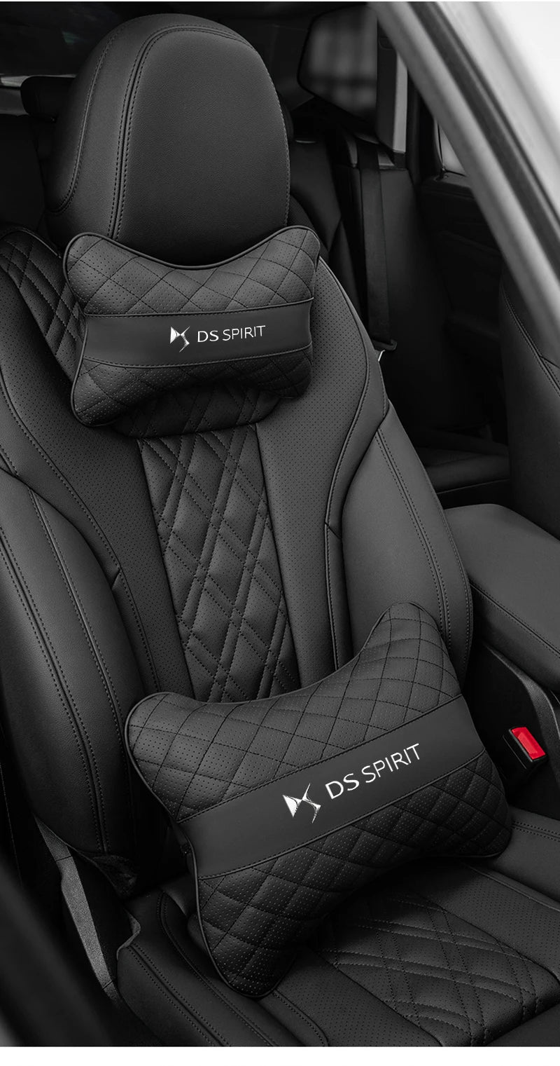Car Seat Neck Pillow Headrest Lumbar Waist Support Cushion For DS SPIRIT DS3 DS4 DS5 5LS DS6 DS7 DS9 WILD RUBIS E-Tense DIVINEDS