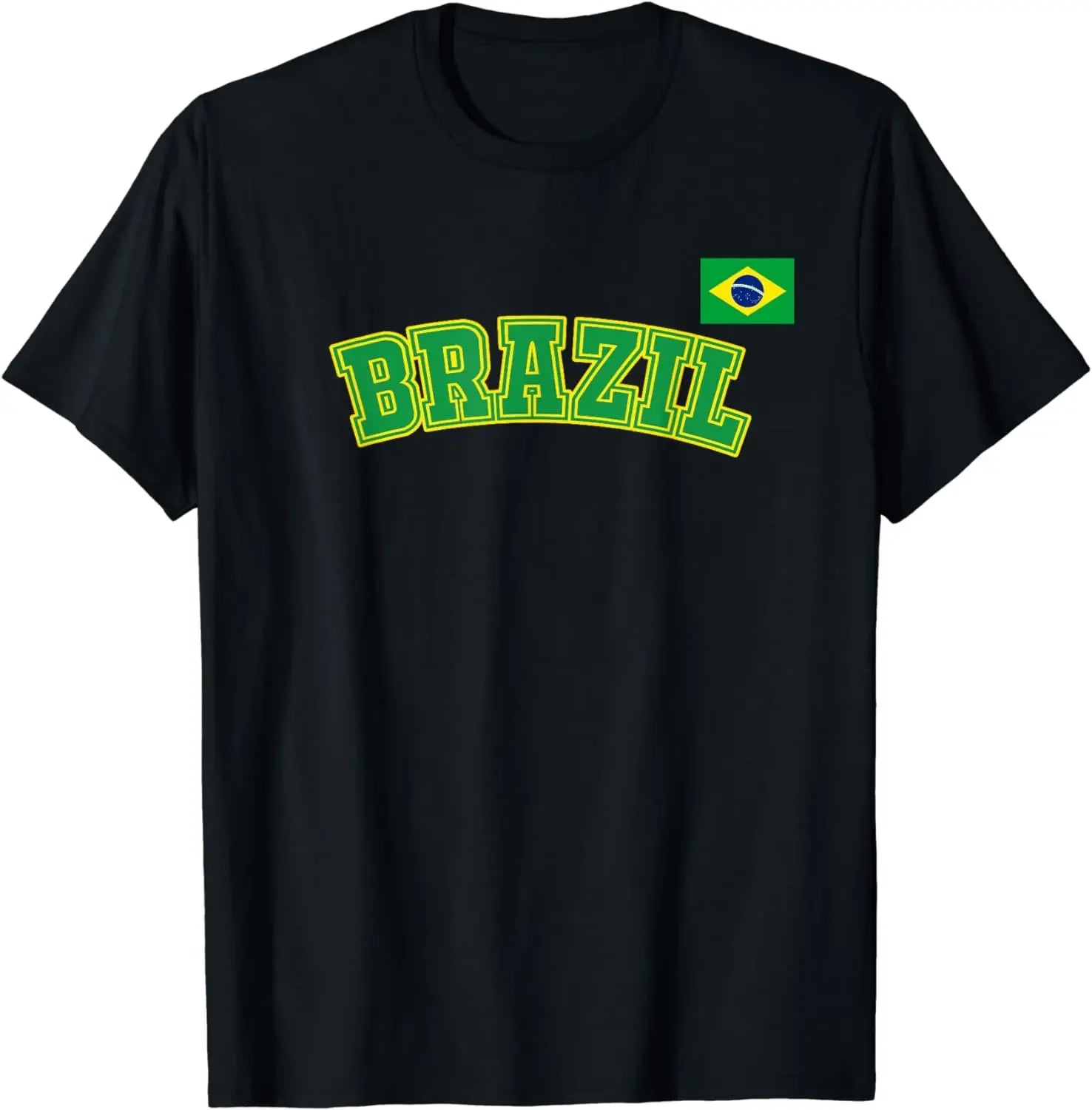 Brazil for Girl Brazilian Flag for Women Brasileira T-Shirt for  Women Streetwear Shirts All Seasons  Brazilian Beauties