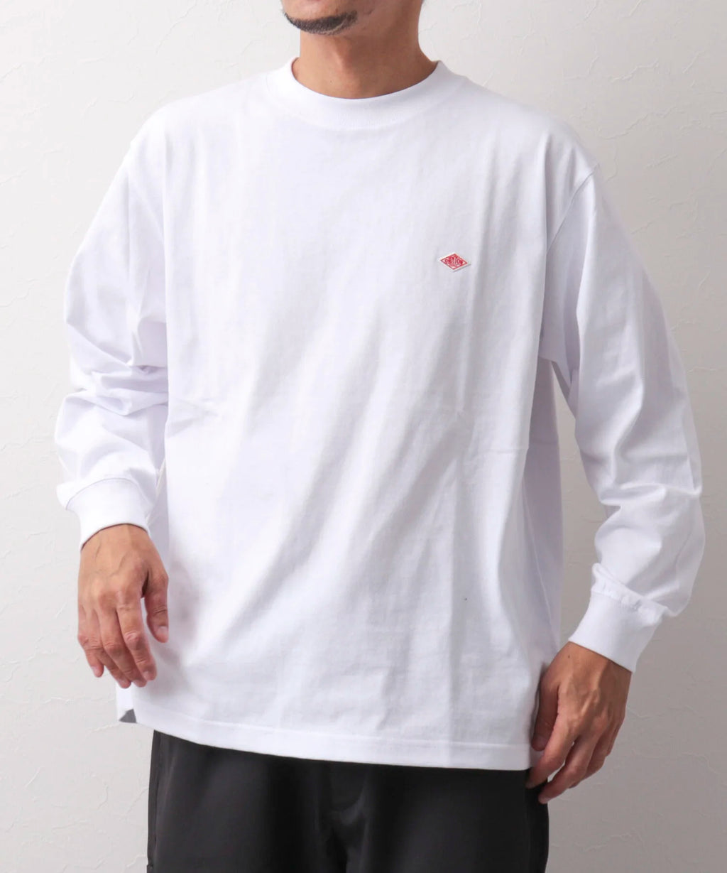 Embroidery Cotton 100% Long-sleeved Men's T Shirt 2025 New Round-collar Solid-color women T-shirt for Male Tshirt Man Tops Tees