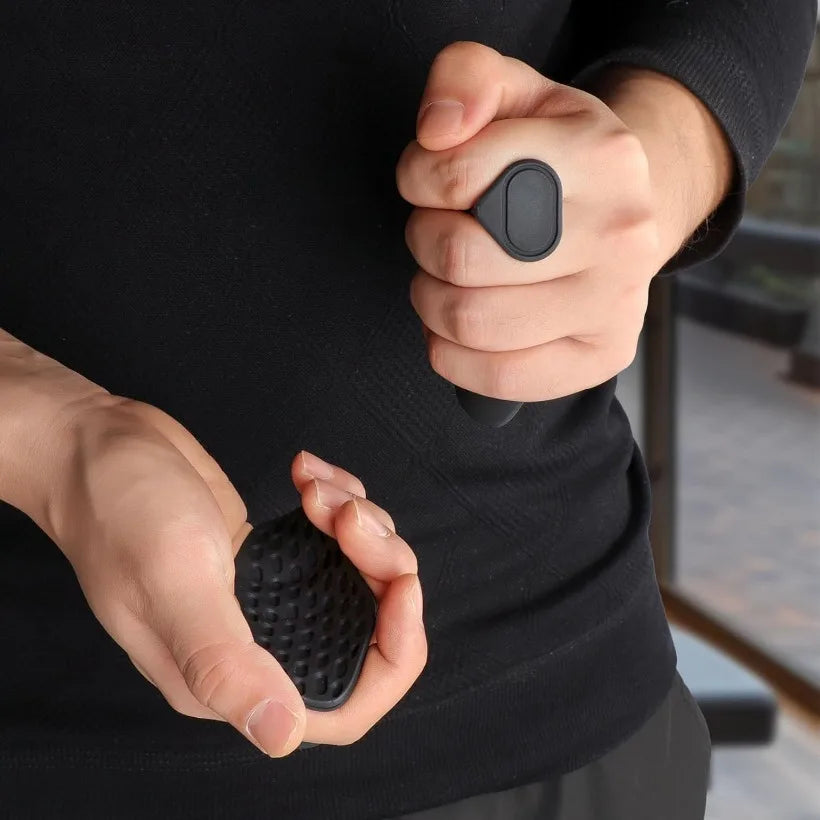 A Pair Gym Training Accessories Non-Slip Workout Grips Rubber Grips for Weight Lifting, Pull-Ups & Gym Training