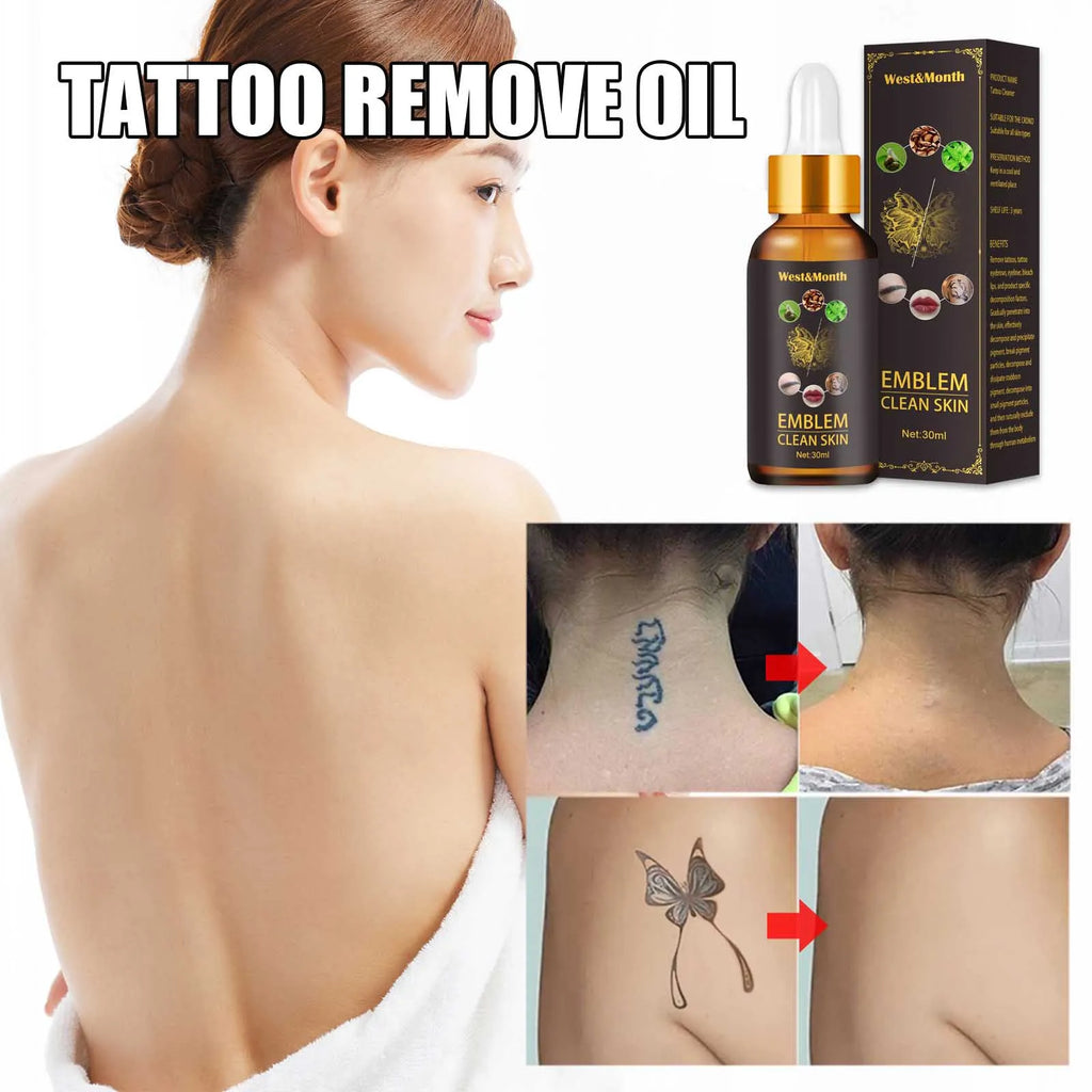 Tattoo Removal Essential Oil, Suitable for Large and Small Tattoos, Effectively Removes Permanent Tattoos