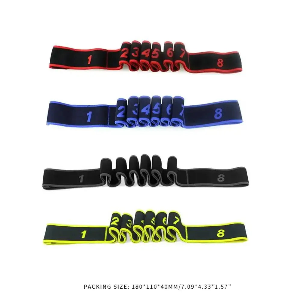 Yoga Belt Professional Gymnastics Supplies Stretch Resistance Band Indoor Gym Elastic Fitness Training Equipment