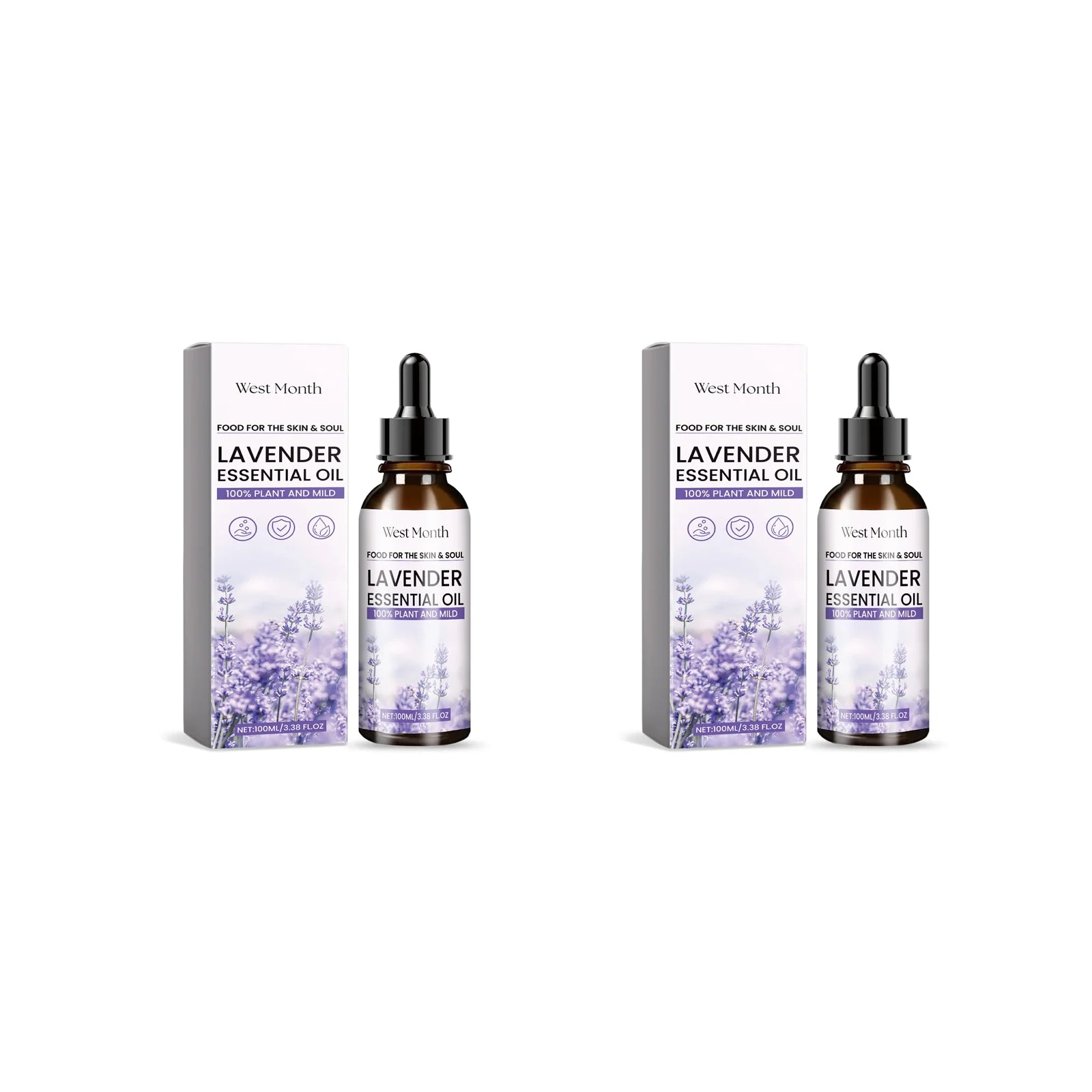 Lavender Essential Oil Moisturizes And Nourishes The Skin Relieves Anxiety Improves Sleep Quality & Is A Body Care Essential Oil