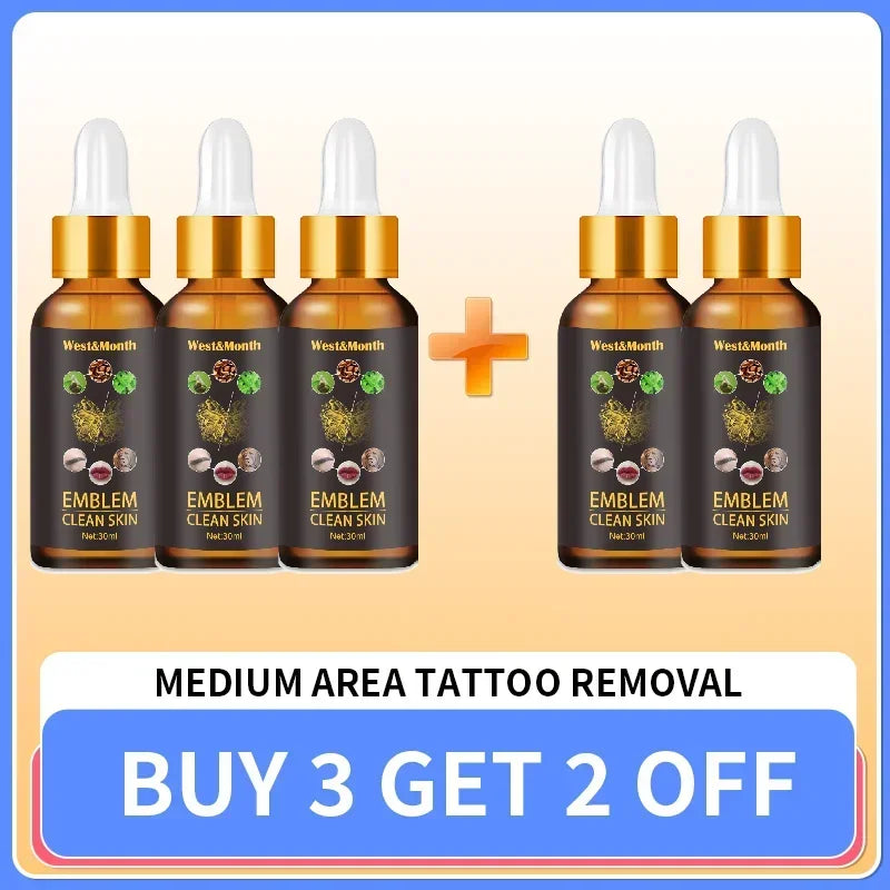 Tattoo Removal Essential Oil, Suitable for Large and Small Tattoos, Effectively Removes Permanent Tattoos